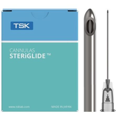 TSK Cannulas Steriglide 25G x 50mm (Box of 20)