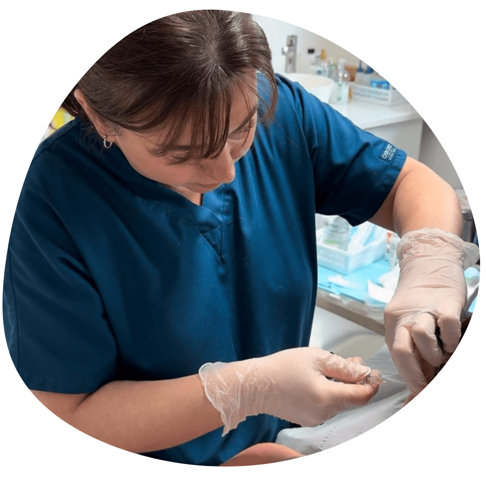 Liz Hawkins - Aesthetics student