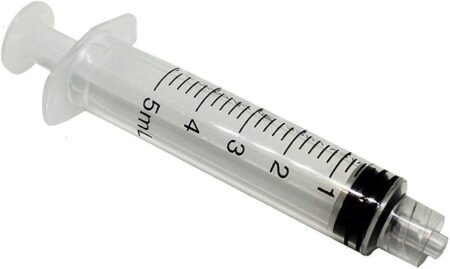 Luer Lock Syringe 5ml (Pack of 25)