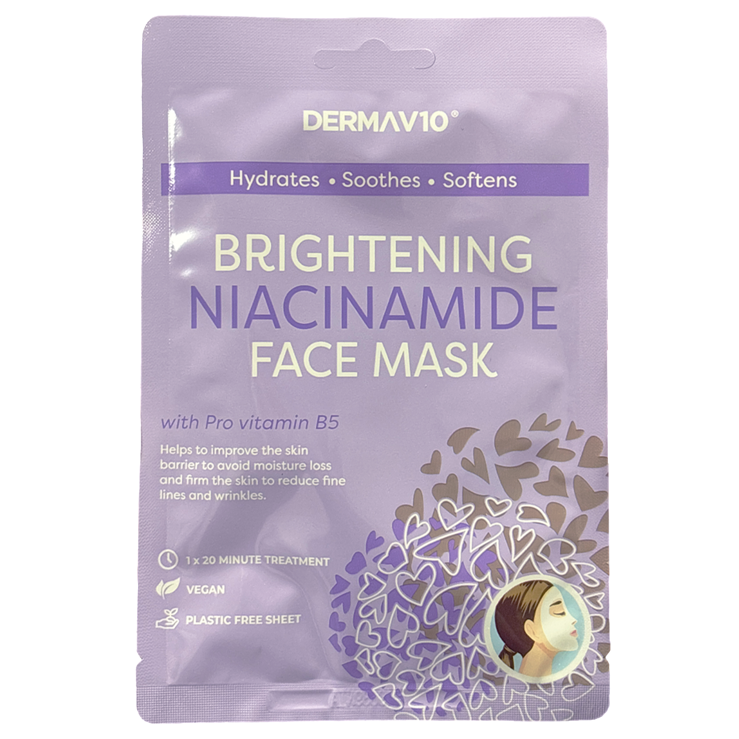 Brightening Niacinamide Face Mask