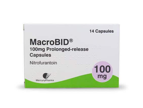 Nitrofurantoin 100mg (14x Capsules)